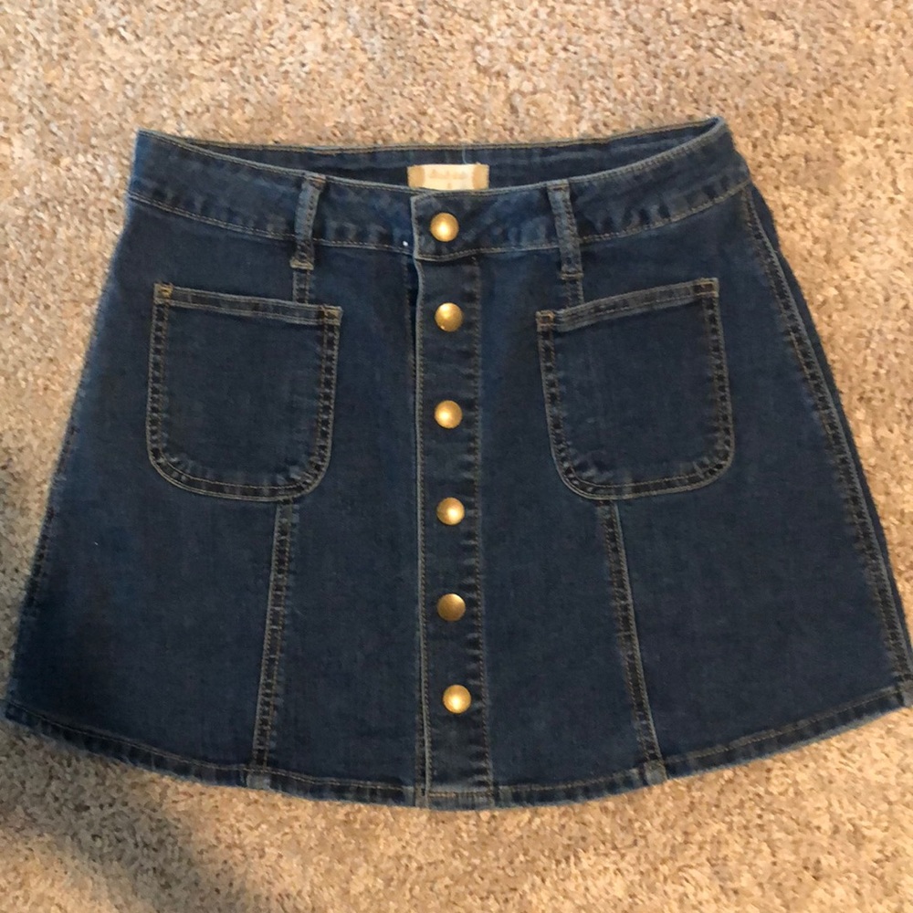 Denim skirt